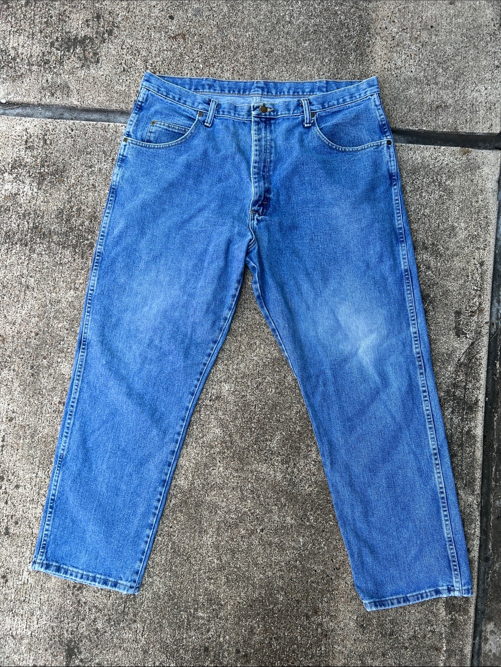 Men's Classic Blue Denim Jeans